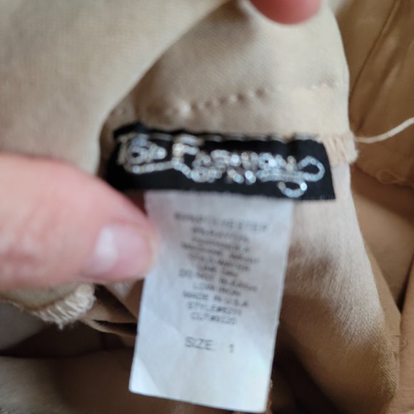 Beige stretchy pants - Picture 6 of 6